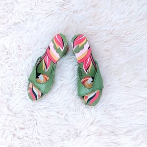 Lu & Natty Fun Design Block Heel Slippers